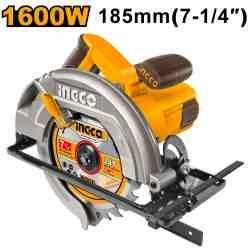Scie Circulaire Portative 1600W 185Mm Ingco 1600W 185mm (CS18568)